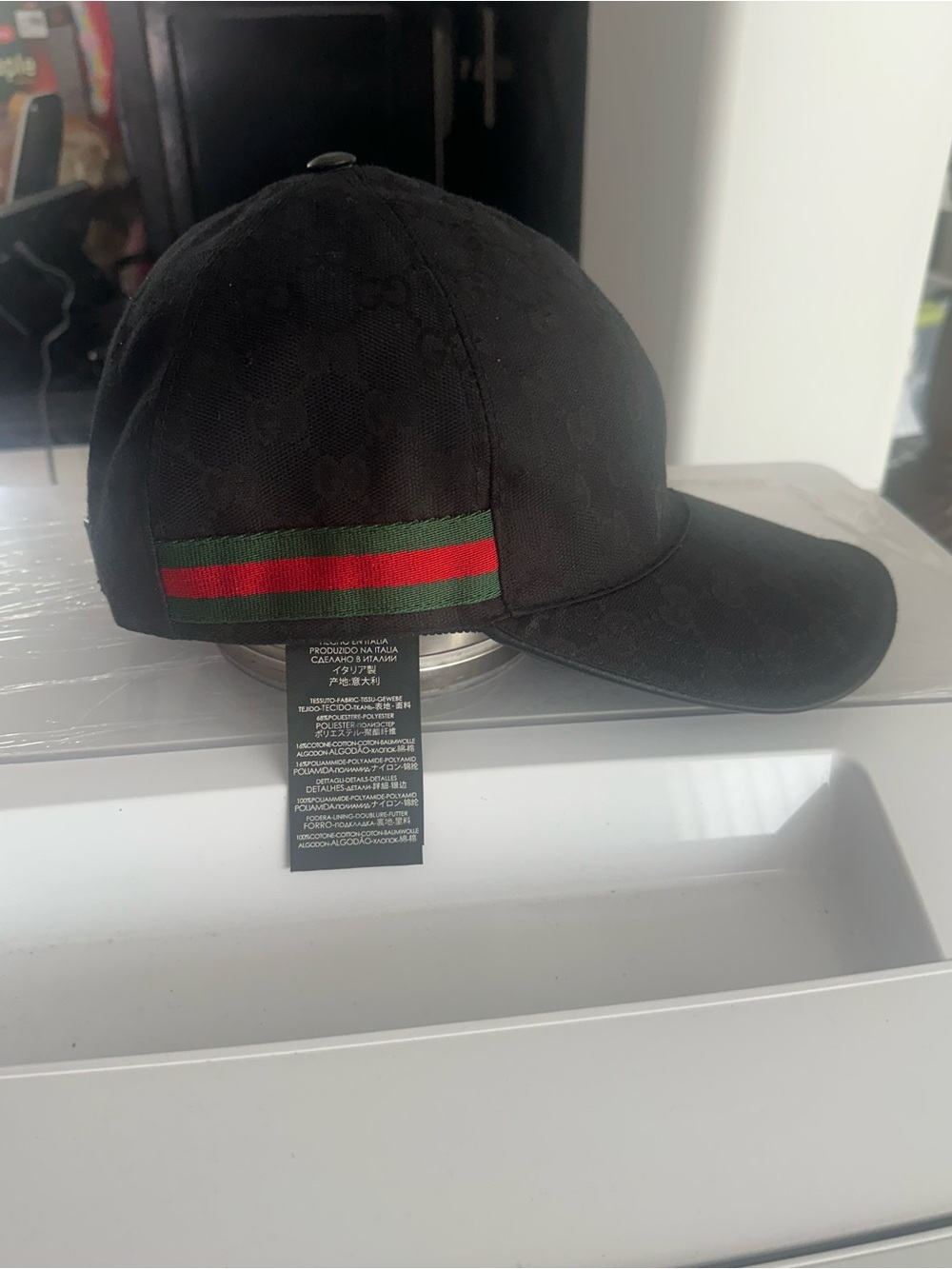 Gucci Black Interior L 59 Hat